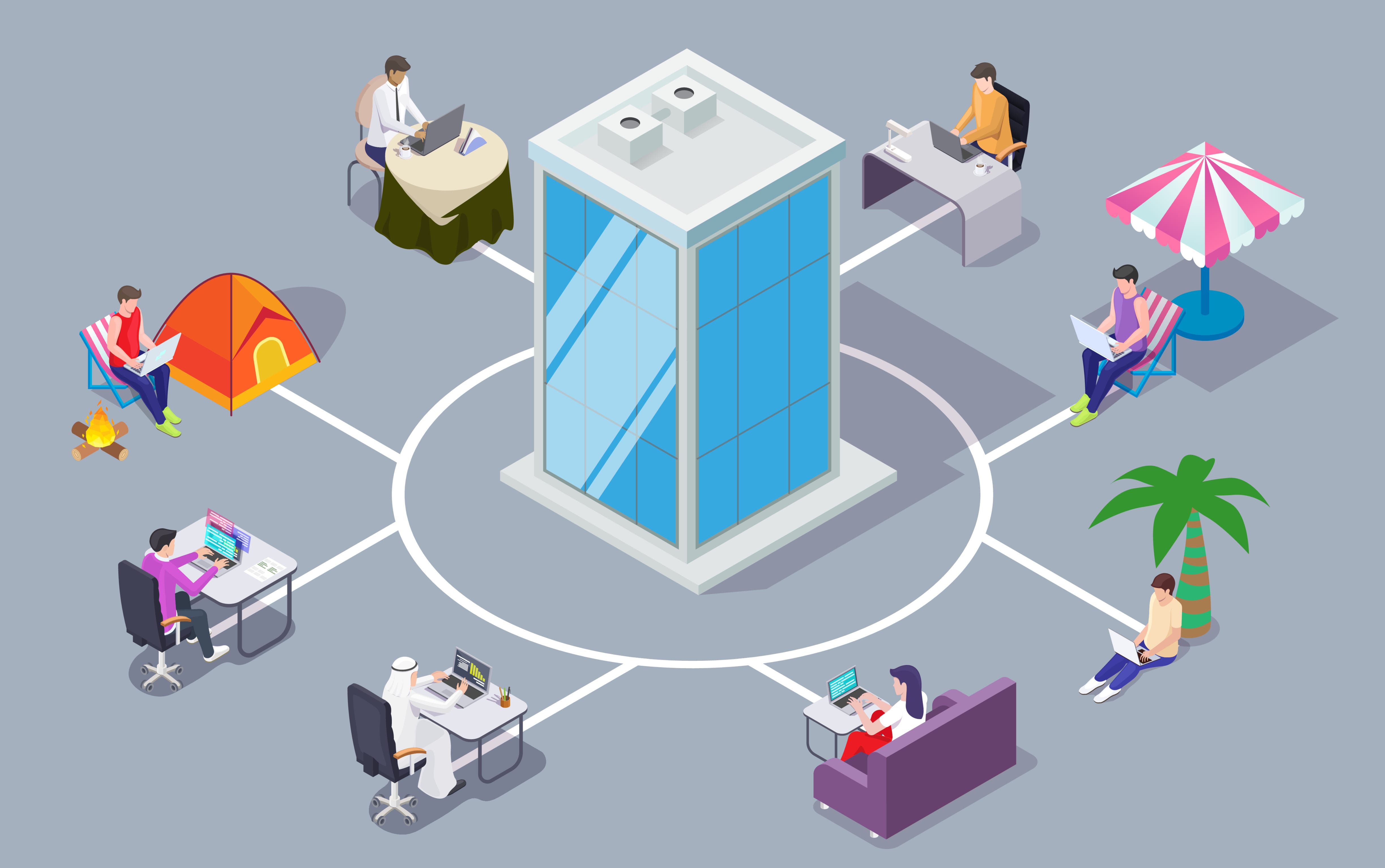 hybrid work