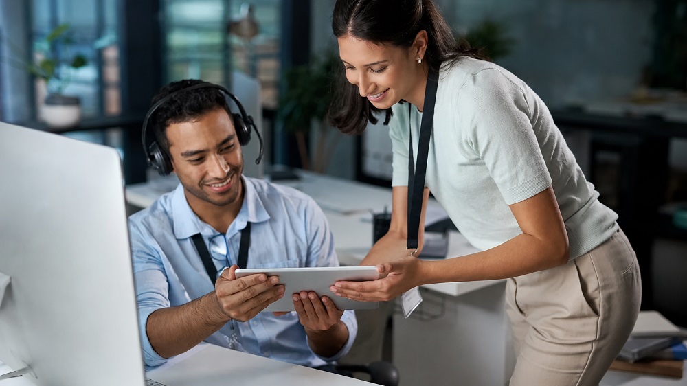 Collaborating Over a Tablet